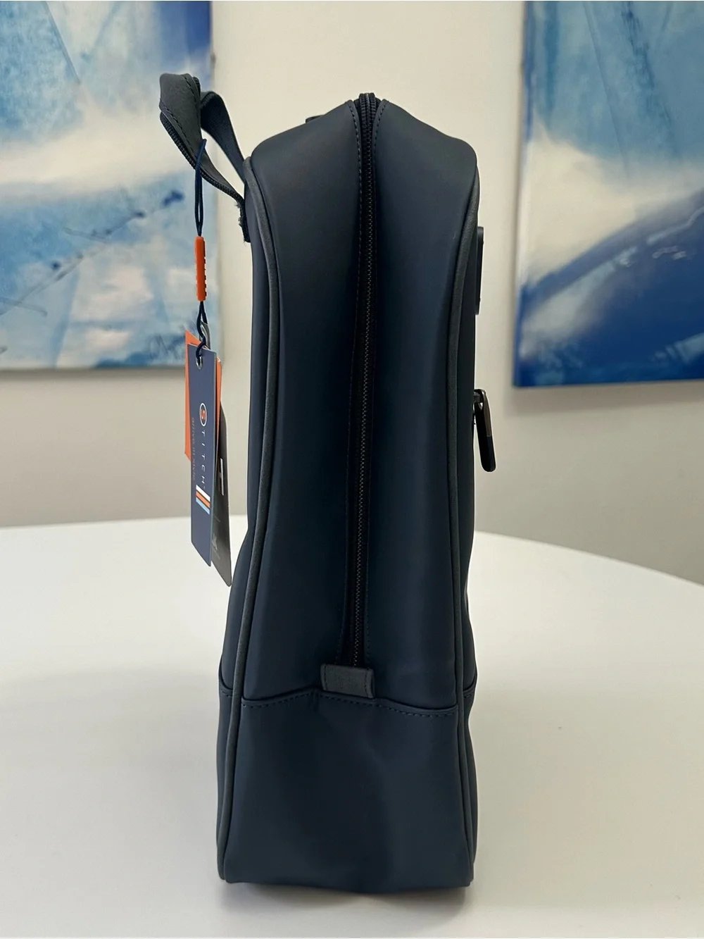 NWT Stitch Golf Shoe Bag Navy Water/Stain Resistant